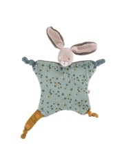 MOULIN ROTY - Doudou lapin sauge - Trois petits lapins
