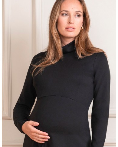 copy of Seraphine - Robe de grossesse et allaitement 2 en 1 MITSY - grise