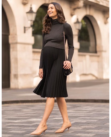 copy of Seraphine - Robe de grossesse et allaitement 2 en 1 MITSY - grise