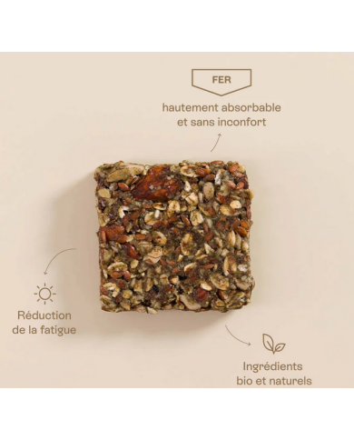 JOLLY MAMA - Snack Boost Fer -  Croquantissime JOLLY MAMA - Snack Boost Fer -  Croquantissime