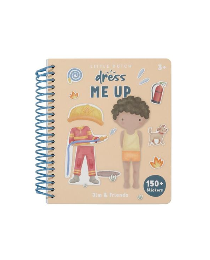 LITTLE DUTCH - Livre d'habillage - Jim & friends LITTLE DUTCH - Livre d'habillage - Jim & friends