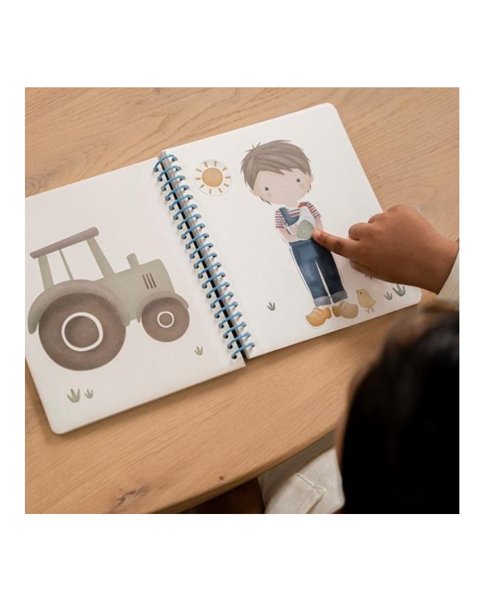 LITTLE DUTCH - Livre d'habillage - Jim & friends LITTLE DUTCH - Livre d'habillage - Jim & friends