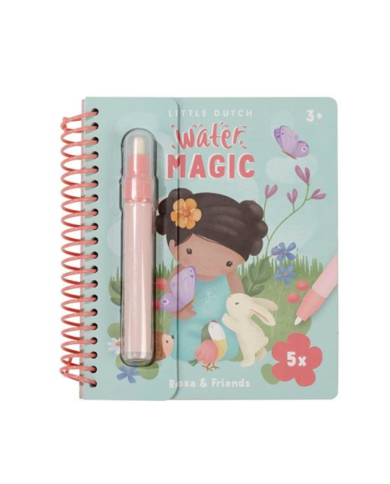 LITTLE DUTCH - Coloriages magiques - Rosa & friends