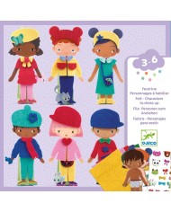 DJECO - Coloriages à révéler - Familles de la forêt