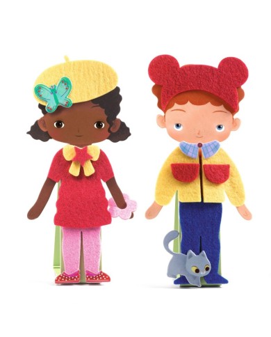 DJECO-Collage s'habiller de douceur