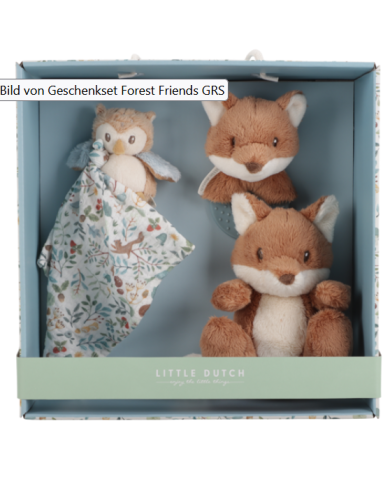 LITTLE DUTCH-Coffret De Peluches-Forest Friends