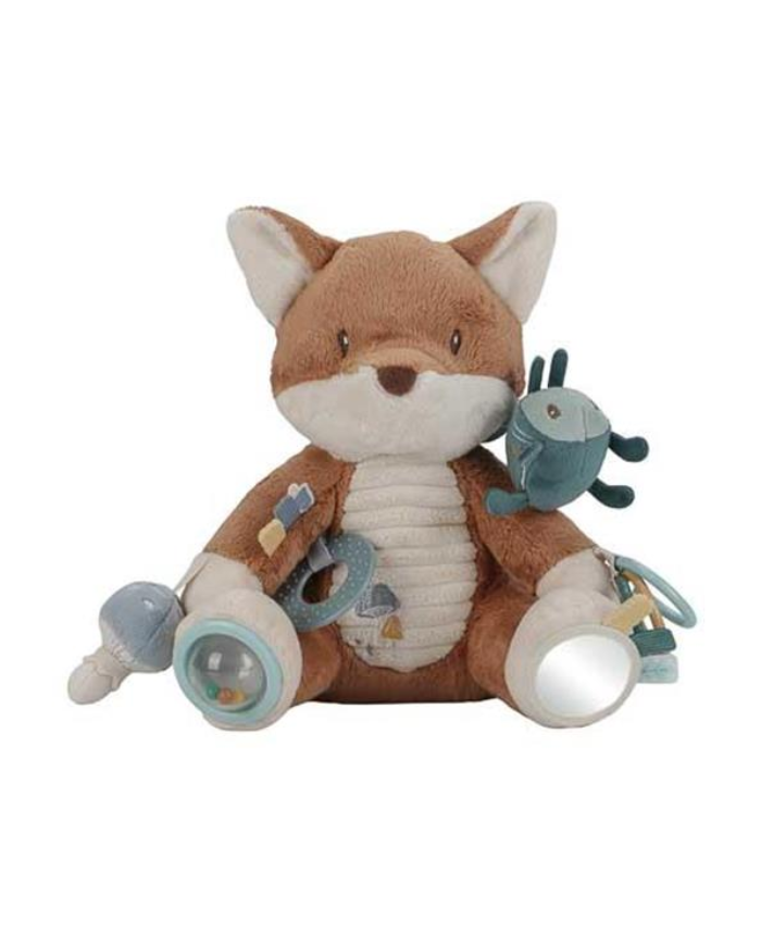 LITTLE DUTCH - Peluche d'activités renard - Forest Friends LITTLE DUTCH - Peluche d'activités renard - Forest Friends