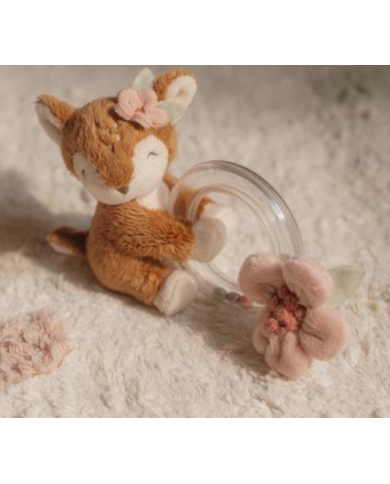 LITTLE DUTCH- Anneau Hochet Cerf-Fairy Garden