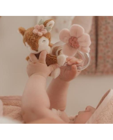 LITTLE DUTCH- Anneau Hochet Cerf-Fairy Garden