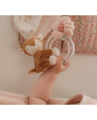 LITTLE DUTCH- Anneau Hochet Biche-Fairy Garden LITTLE DUTCH- Anneau Hochet Biche-Fairy Garden