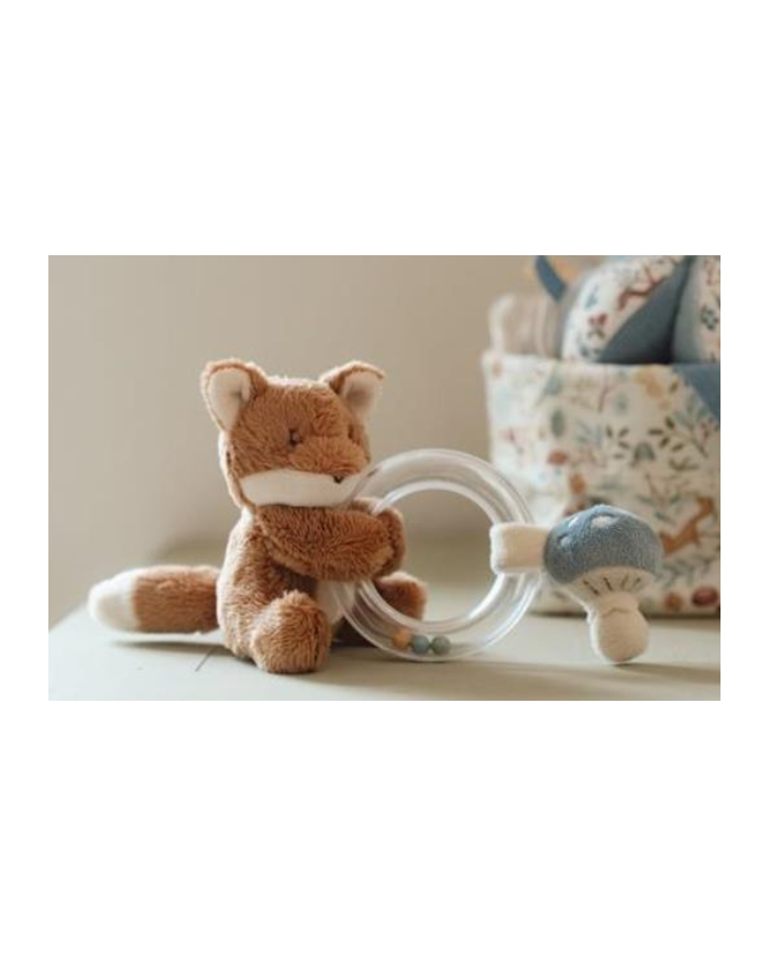 LITTLE DUTCH- Anneau Hochet Renard-Forest Friends LITTLE DUTCH- Anneau Hochet Renard-Forest Friends