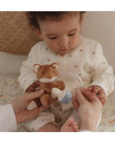 LITTLE DUTCH- Anneau Hochet Renard-Forest Friends