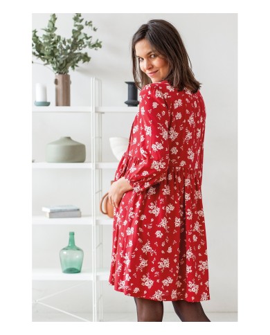 copy of Ballon - Robe de grossesse et allaitement - JOAN Prune