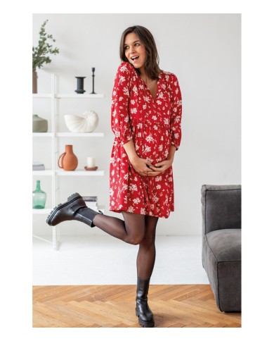 copy of Ballon - Robe de grossesse et allaitement - JOAN Prune