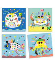 DJECO - Créer avec des stickers - Mer DJECO - Créer avec des stickers - Mer