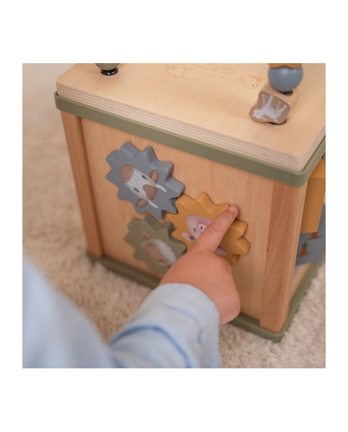 LITTLE DUTCH - Cube d'activités en bois - Little Farm LITTLE DUTCH - Cube d'activités en bois - Little Farm