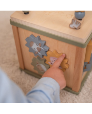 LITTLE DUTCH - Cube d'activités en bois - Little Farm LITTLE DUTCH - Cube d'activités en bois - Little Farm