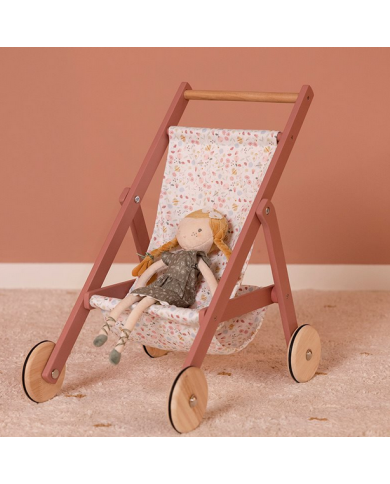 LITTLE DUTCH - Poussette pour poupées - Flowers & Butterflies