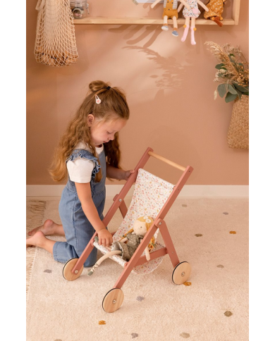 LITTLE DUTCH - Poussette pour poupées - Flowers & Butterflies