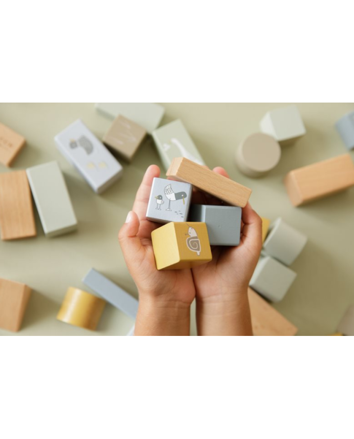 LITTLE DUTCH - Blocs construction - Bleu LITTLE DUTCH - Blocs construction - Bleu