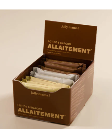 Jolly Mama-Lot de 8 Snacks Allaitement Jolly Mama-Lot de 8 Snacks Allaitement