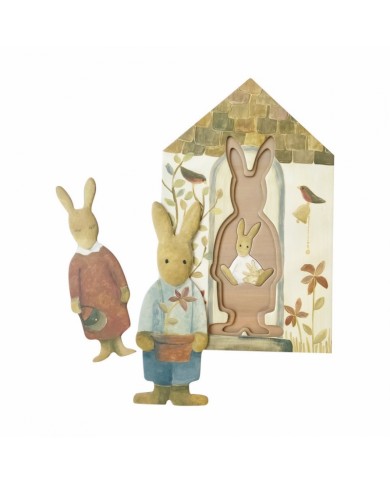 Egmont - Puzzle maison lapin - multi couches