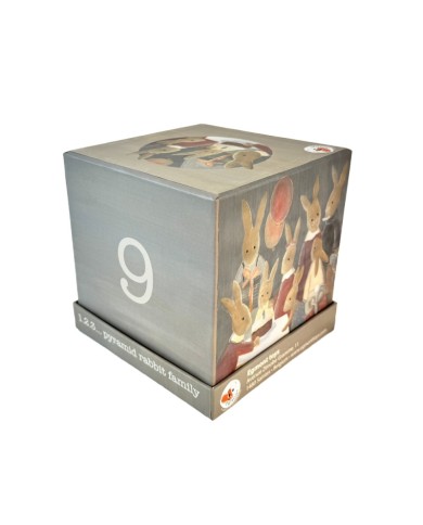 Egmont - Blocs pyramide famille lapin