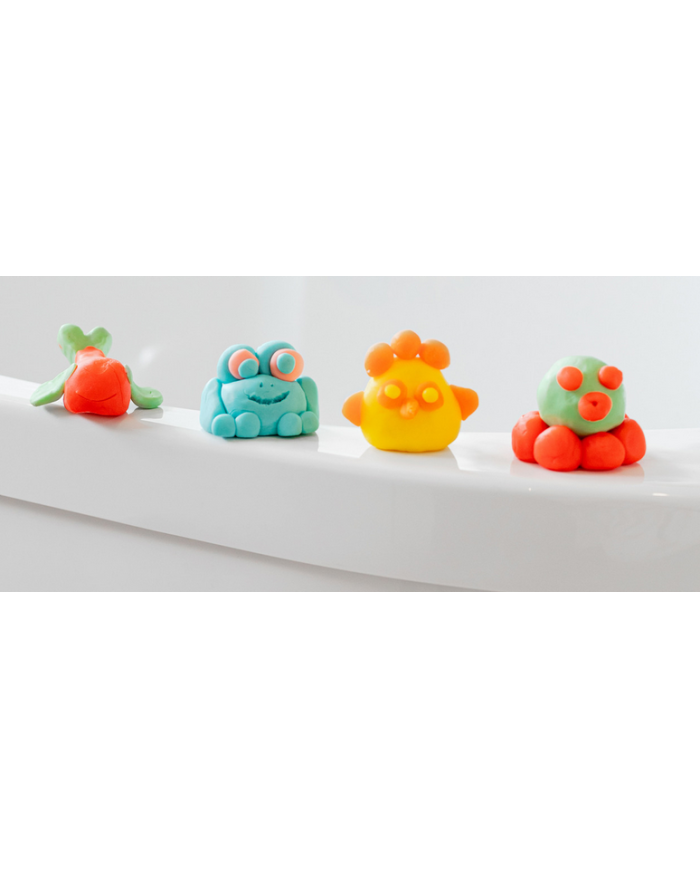 Nailmatic- Coffret Pâtes à modeler lavantes rose et bleue avec Bloop et Ploofy