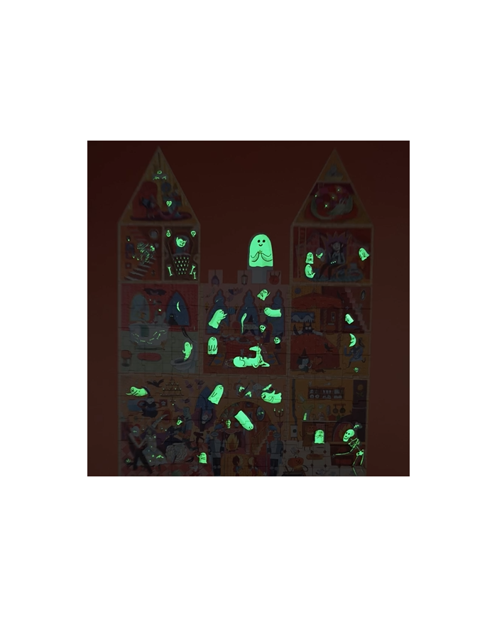 LONDJI - Puzzle réversible phosphorescent - Enchanted Castle LONDJI - Puzzle réversible phosphorescent - Enchanted Castle
