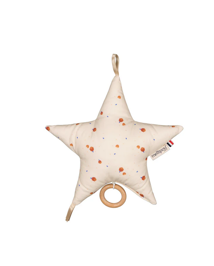 Mellipou - ETOILE NOISETTE - Boîte à musique - Berceuse "Harry potter"