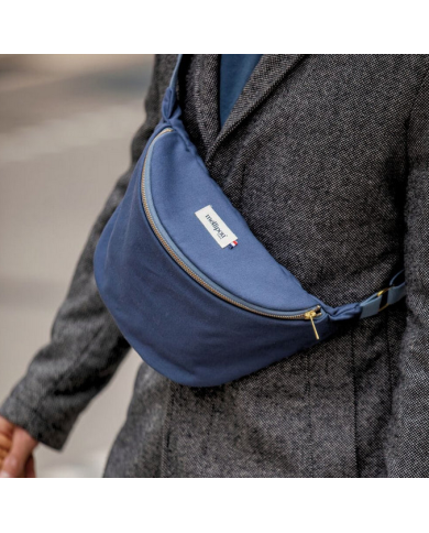 Mellipou - Banane à langer - MIXTE - bleu gris Mellipou - Banane à langer - MIXTE - bleu gris