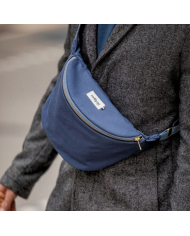 Mellipou - Banane à langer - MIXTE - bleu gris Mellipou - Banane à langer - MIXTE - bleu gris