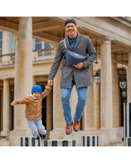 Mellipou - Banane à langer - MIXTE - bleu gris Mellipou - Banane à langer - MIXTE - bleu gris