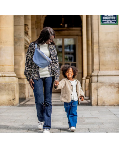 Mellipou - Banane à langer - MIXTE - bleu gris Mellipou - Banane à langer - MIXTE - bleu gris