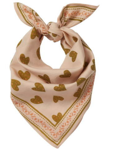 BonheurDuJour- Foulard Indien Enfant - Coeur Sauvage Rose BonheurDuJour- Foulard Indien Enfant - Coeur Sauvage Rose