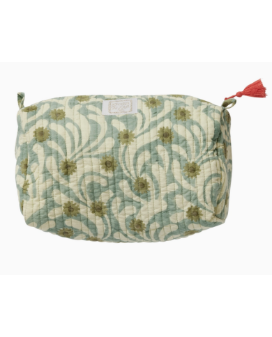 BONHEUR DU JOUR- Trousse de toilette GM - Indi poppies blue