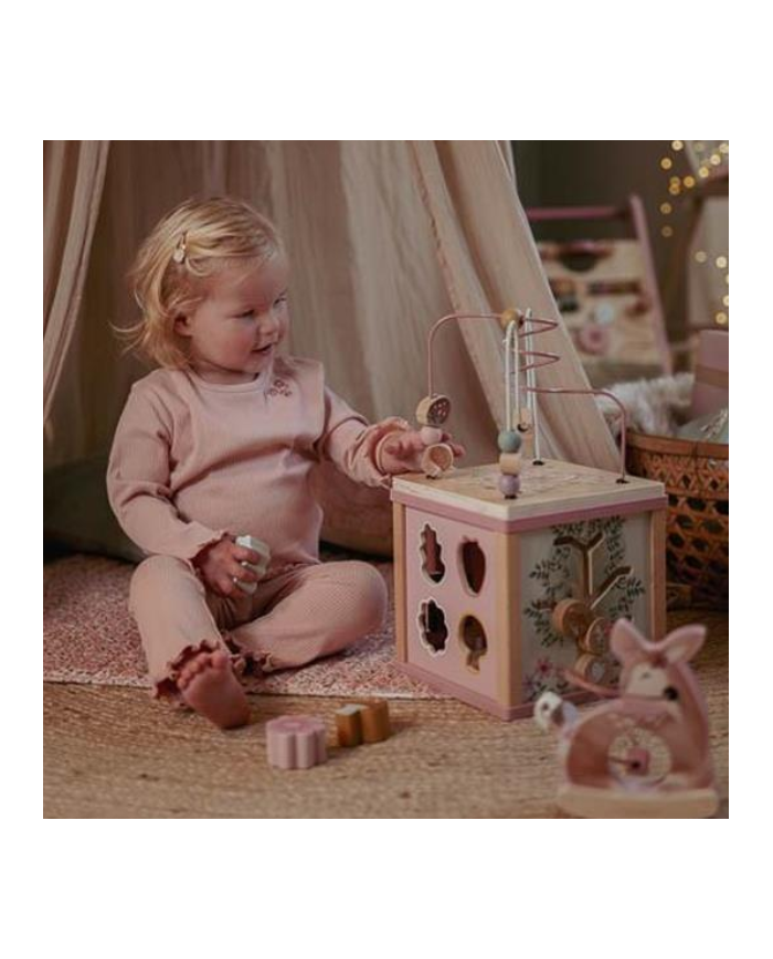 LITTLE DUTCH - Cube d'activités en bois - Fairy Garden