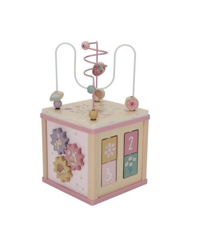 LITTLE DUTCH - Cube d'activités en bois - Fairy Garden