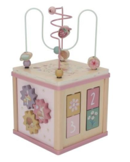 LITTLE DUTCH - Cube d'activités en bois - Fairy Garden