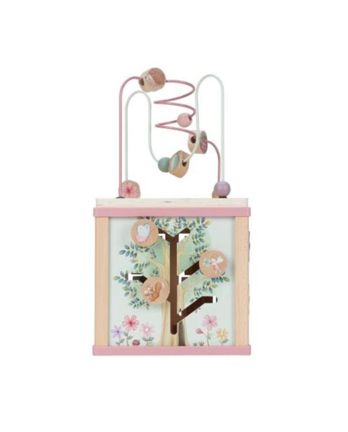 LITTLE DUTCH - Cube d'activités en bois - Fairy Garden