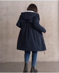 SERAPHINE- Parka grossesse hivernale 3 en 1 - Marine