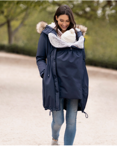 copy of SERAPHINE-Parka grossesse hivernale 3 en 1 - Noir