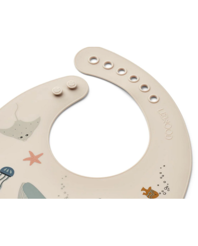 LIEWOOD - Bavoirs en silicone - TILDA - Sea LIEWOOD - Bavoirs en silicone - TILDA - Sea