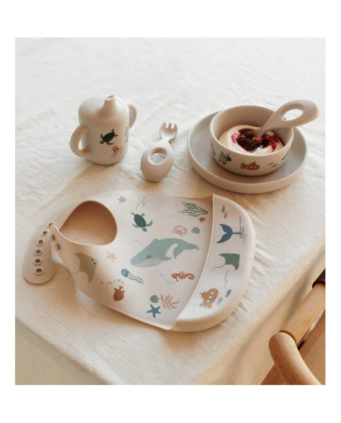 LIEWOOD - Bavoirs en silicone - TILDA - Sea LIEWOOD - Bavoirs en silicone - TILDA - Sea