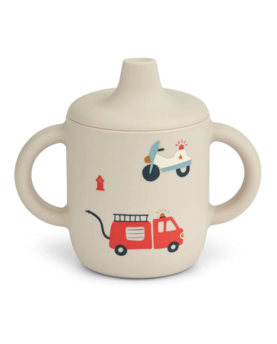 LIEWOOD - Gobelet en silicone 150ml - Véhicules LIEWOOD - Gobelet en silicone 150ml - Véhicules