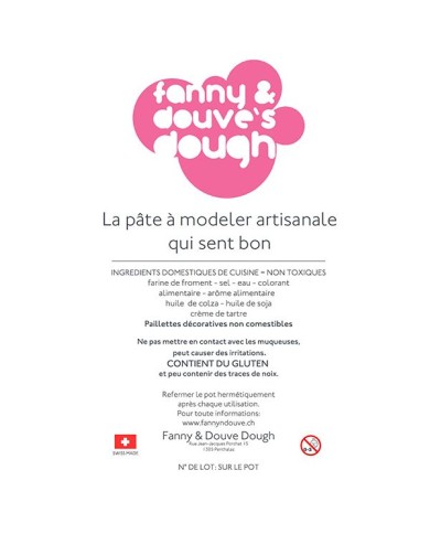 Fanny'n Douve's Dough - Pâte à modeler - kit pizza