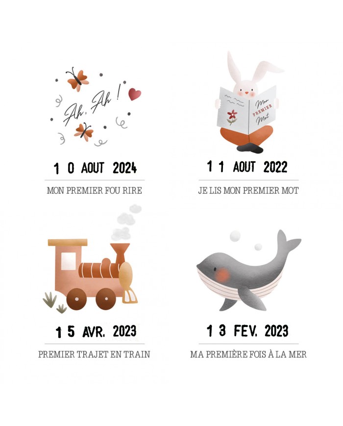 LES PETITES DATES - Affiche Mes premières fois X Atelier Oranger