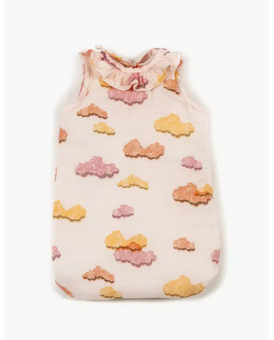 MINIKANE - Turbulette poupée - happy clouds