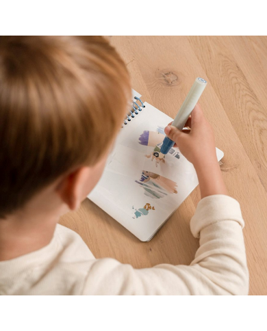 LITTLE DUTCH - Coloriages magiques - Jim & friends