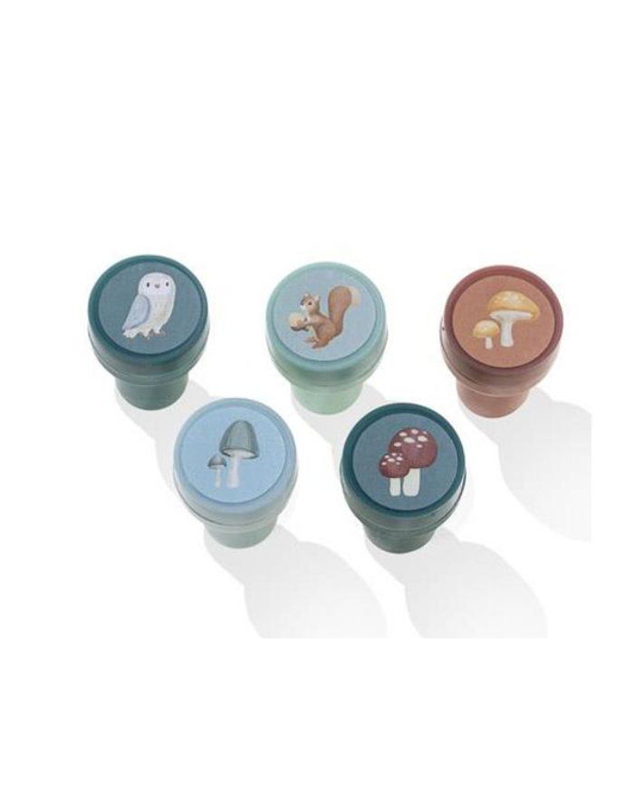 LITTLE DUTCH - Set de tampons - Forest friends LITTLE DUTCH - Set de tampons - Forest friends